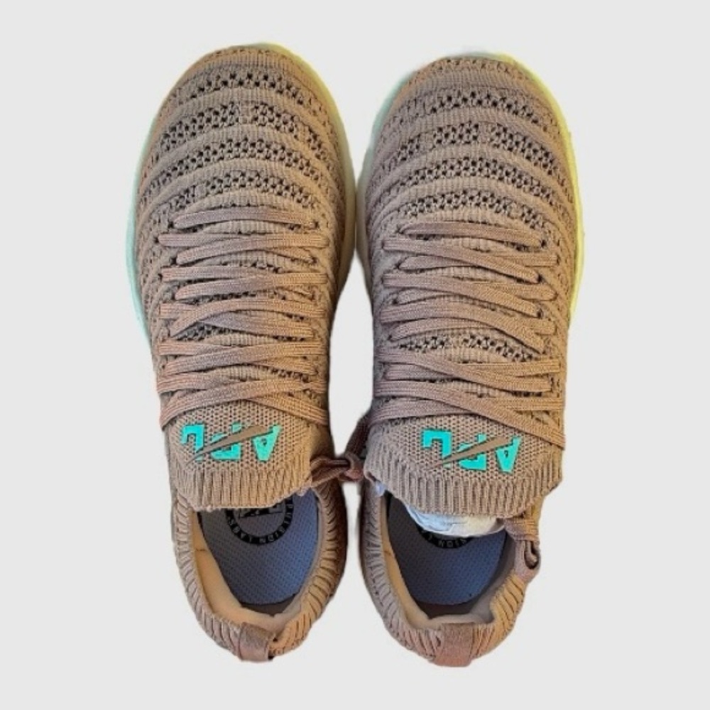 APL Women's Techloom Wave NIB Size 5 in Almond/Pristine/Mint Retail $270